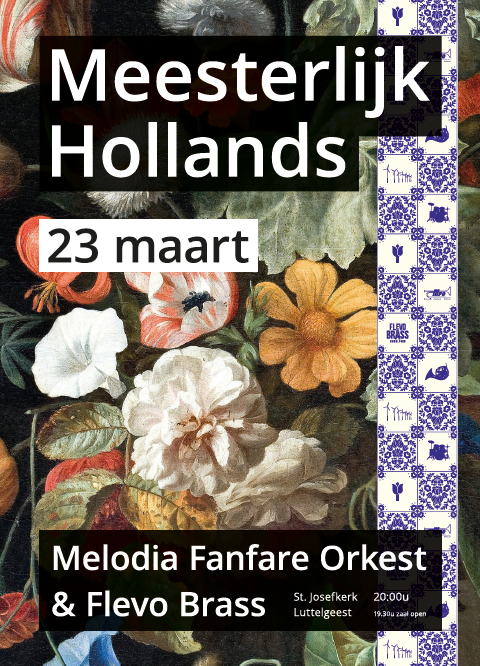 Poster concert aankondiging